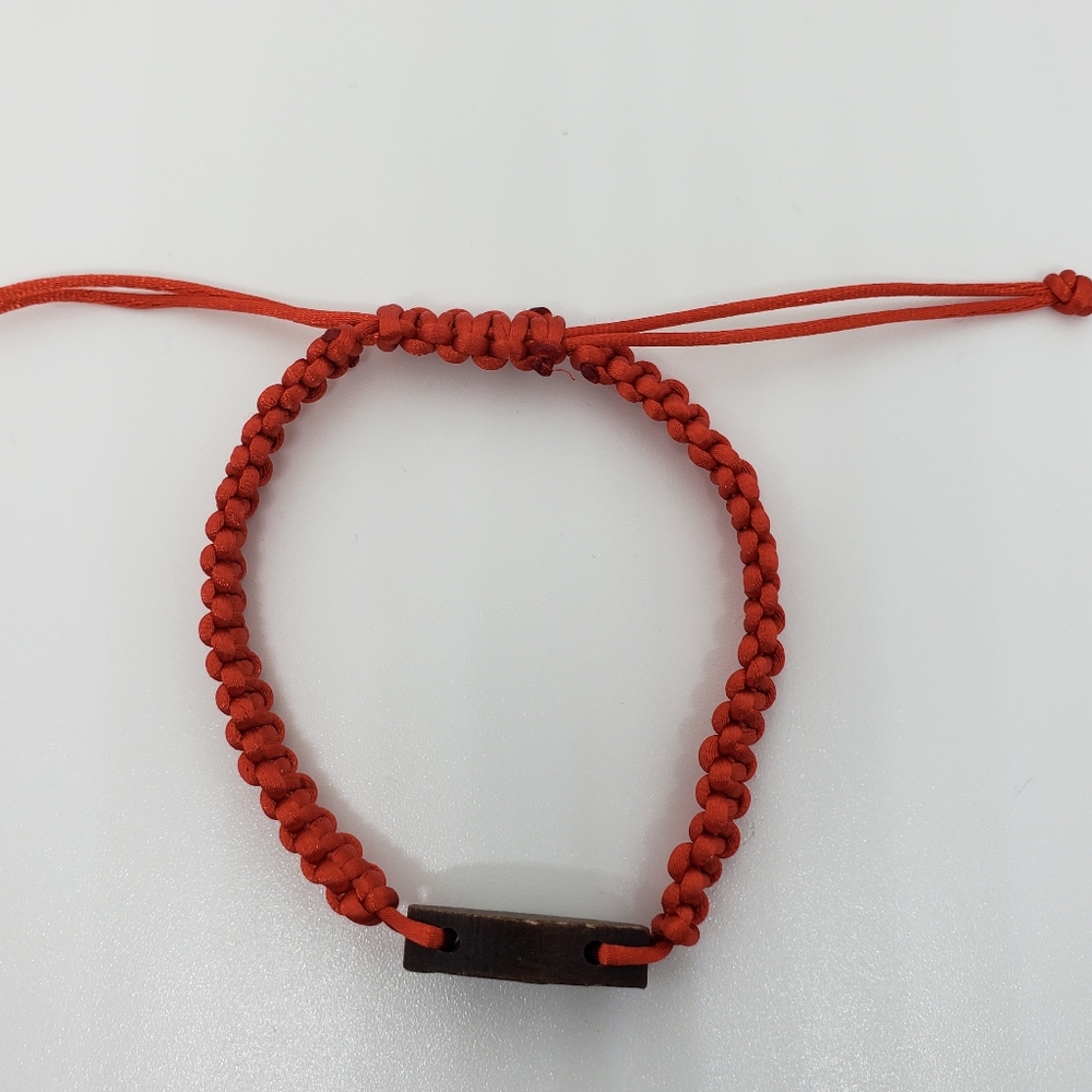 NWOT Cross Design with Adjustable Red String Bracelet